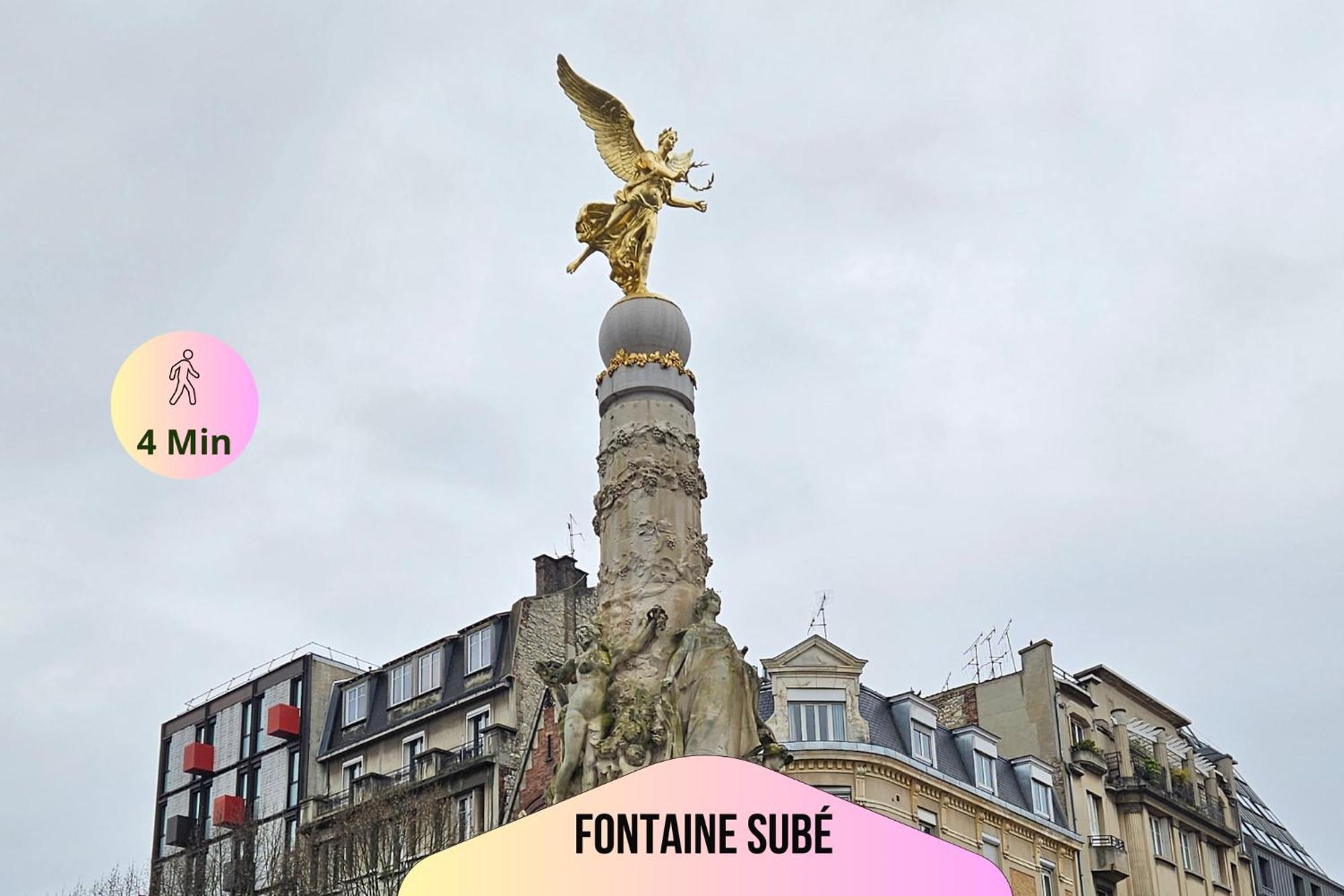 Refuge Urbain - Ideal Pro, Familles & Amis - Le Calme En Hypercentre - Wifi Haut Debit - Netflix - Machine A Laver - Gare, Cathedrale, Commerces, Restaurants & Transports En Commun A Moins De 10 Minutes A Pied رانس المظهر الخارجي الصورة