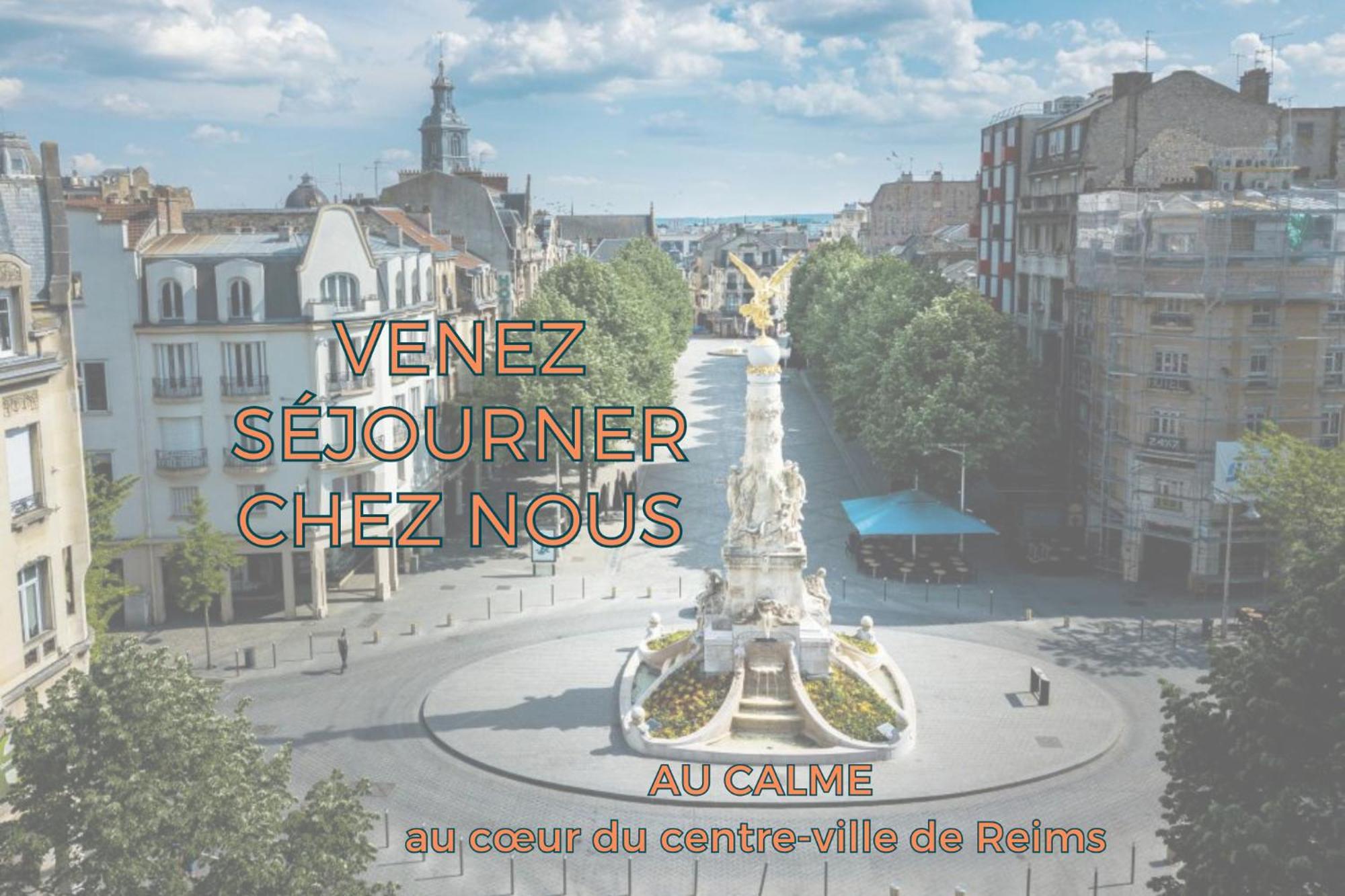 Refuge Urbain - Ideal Pro, Familles & Amis - Le Calme En Hypercentre - Wifi Haut Debit - Netflix - Machine A Laver - Gare, Cathedrale, Commerces, Restaurants & Transports En Commun A Moins De 10 Minutes A Pied رانس المظهر الخارجي الصورة