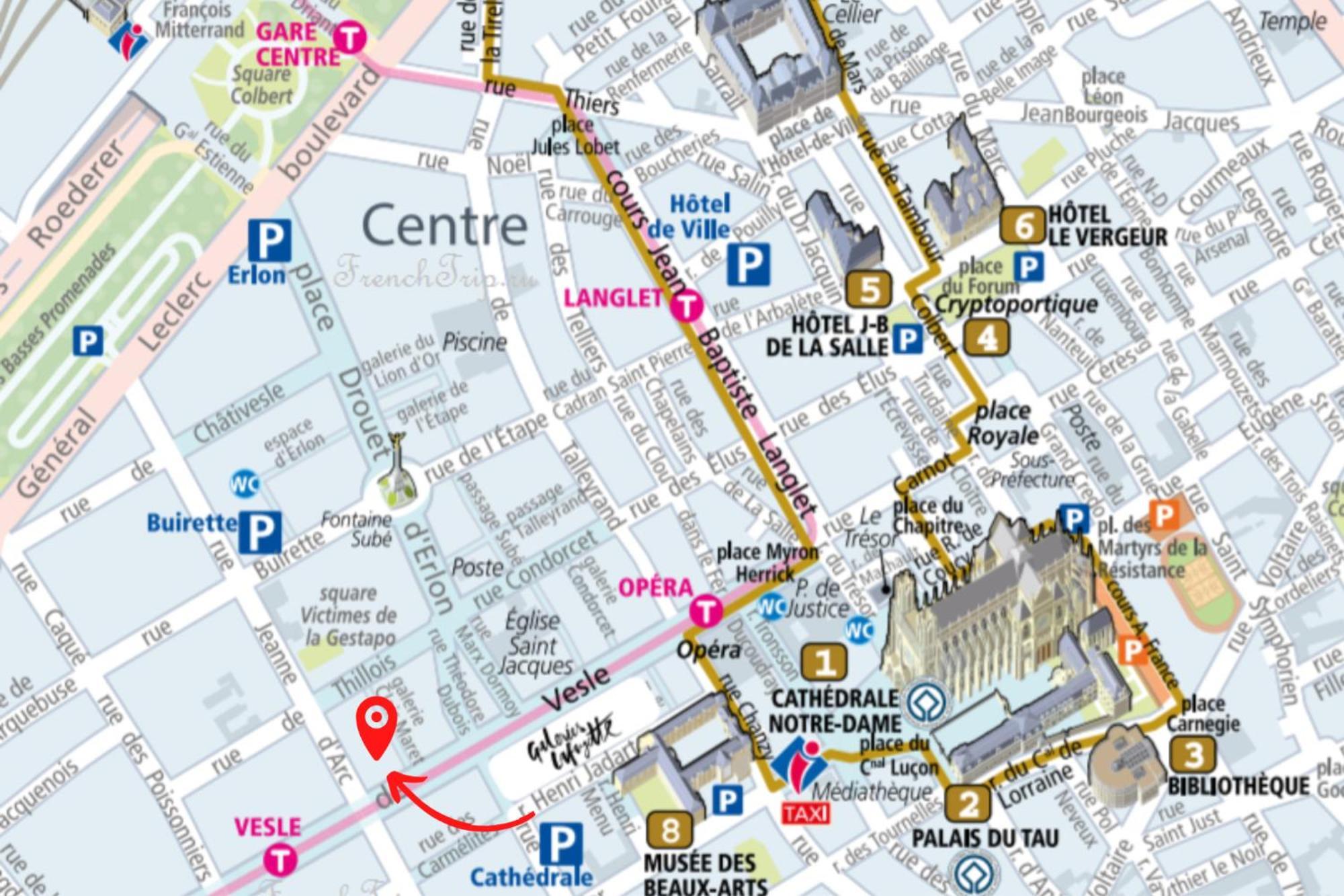 Refuge Urbain - Ideal Pro, Familles & Amis - Le Calme En Hypercentre - Wifi Haut Debit - Netflix - Machine A Laver - Gare, Cathedrale, Commerces, Restaurants & Transports En Commun A Moins De 10 Minutes A Pied رانس المظهر الخارجي الصورة